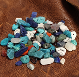 100 Gm Uncut Stone Beads