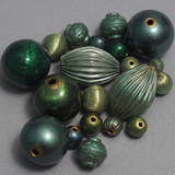 8-25 mm,Vintage Brass Beads Violet Color, Assorted Shape And Sizes