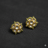 20mm  Kundan Connectors  Golden