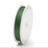 100 Mtr. 0.45mm Jewellery Making Metal Beading Wire Green