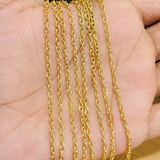 100Gram 2×1mm Fine Oval Link Chain