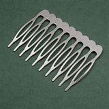 2 Inch 5 Pcs 10 Teeth Metal Hair Comb Clip