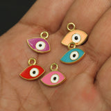 1.5 Cm Evil Eye Charms Assorted Color