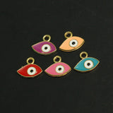 1.5 Cm Evil Eye Charms Assorted Color