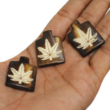 10 Pcs Squar Bone Beads 29x29mm