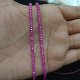 1 String 3mm Cubic Zircon Micro Faceted Beads Diamond Cut CZ Beads