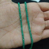 1 String 3mm Cubic Zircon Micro Faceted Beads Diamond Cut CZ Beads
