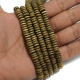 6X3mm Cat's Eye Donut Beads