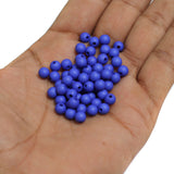 100 gm, 5mm Round Acrylic Beads