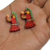 20 Pcs Wooden Colored Rani Beads