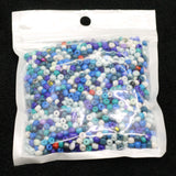 Glass Seed Beads 4`0 Multicolored