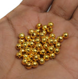 100 Gm 3-6mm Golden Metal Balls