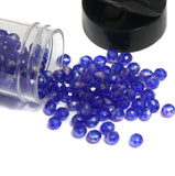 400 Pcs, 4mm Trans Luster Red Faceted Crystal Rondelle Beads