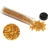 Preciosa Seed Beads Silver Line Golden 17050 (6`0)