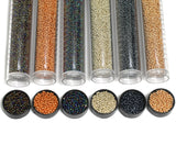 6Pcs Colors Preciosa Seed Beads Combo MultiColor