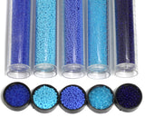 5 Colors Preciosa Seed Beads Combo Blue 11`0