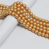 1 String 8mm Glass Pearl Beads