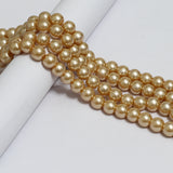 1 String 8mm Glass Pearl Beads