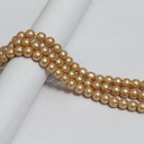 1 String 8mm Glass Pearl Beads