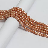 1 String 6mm Glass Pearl Beads