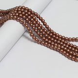 1 String 6mm Glass Pearl Beads