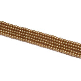 1 String 2.5mm Glass Pearl Beads