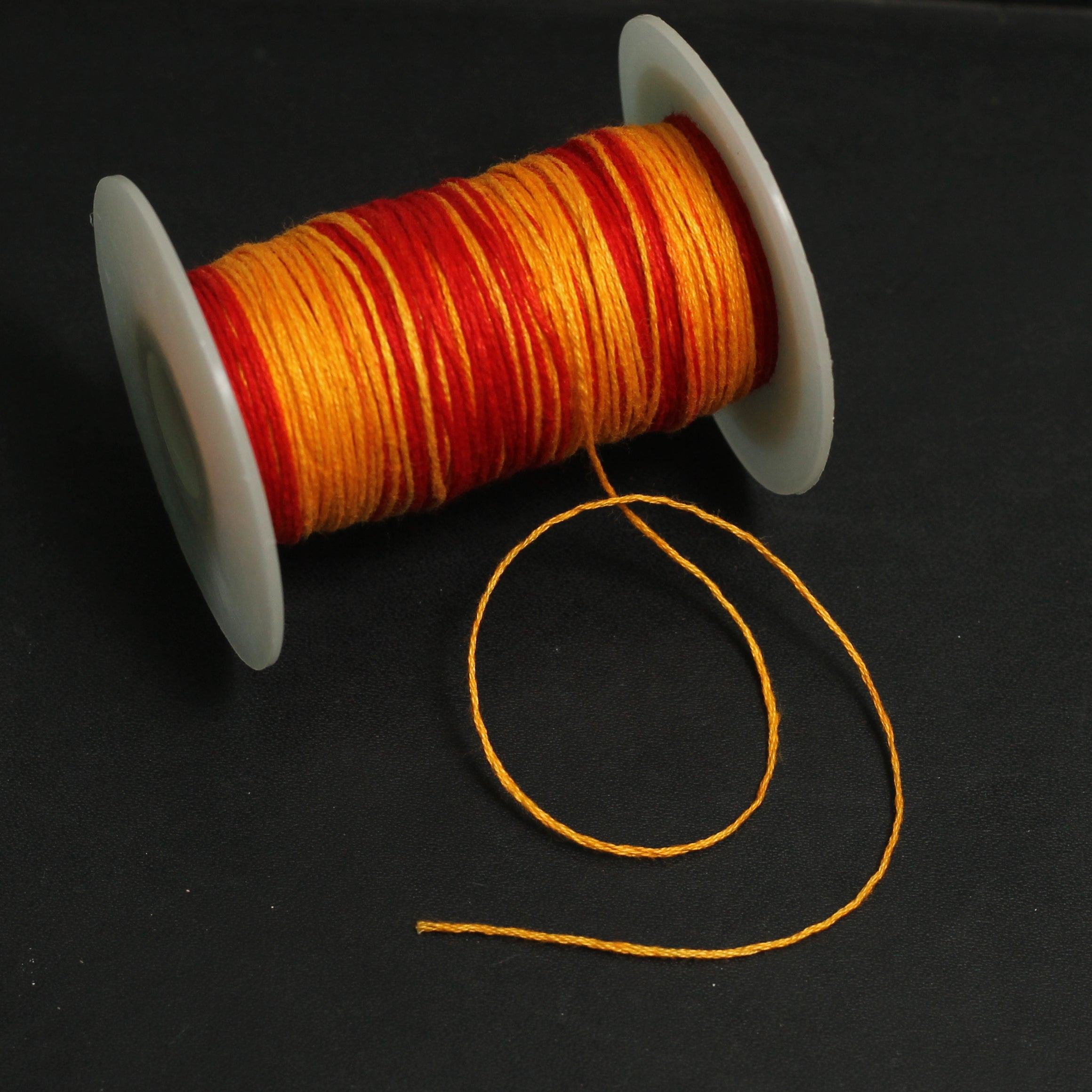 0.5 MM Red Yellow Multi Cotton Cord 100 Mtr