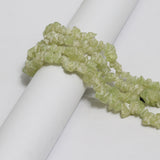 Glass Chips Strings Parrot Green