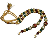 Designer Meenakari Beaded Necklace Dori Multi