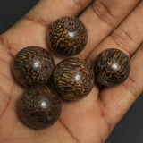 20mm Palm Color Wooden Round Beads