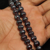 1 string 10mm Kharbooja Glass Beads