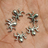 10 Pcs, 16x13mm German Silver Spacer Beads