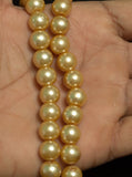 10mm Glass Pearl Round Beads