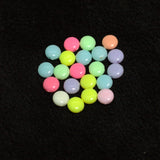 100 Pcs 8mm Acrylic Assorted Chips Beads