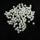900 Pcs,2.5mm Acrylic Round Pearl Beads White
