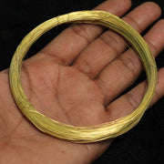 75 Mtrs 30 Gauge Plated Brass Craft Wire