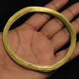 60 Mtrs 28 Gauge Golden Plated Brass Craft Wire