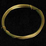 3.5 Mtrs, 16 Gauge Golden Plated Brass Craft Wire