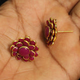 4 Pcs 20X20mm Double Layer PACCHI EARRING