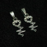 8x22mm Heart Beats  Ad Stone Charms