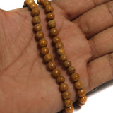 Camel Jasper Gemstone Beads, Size 05-07mm, Pack Of 1 String