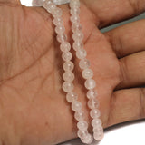 Pink DIY Gemstone Beads, Size 05-07mm, Pack Of 1 String