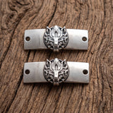 10 Pcs 40x17mm German Silver Bracelet Connectors