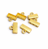 20 Pcs 15mm German Silver 3 Holes Strings Connectors