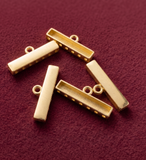 20 Pcs 30mm German Silver 7 Holes Strings Connectors