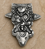 1 Pc German Silver Lord Shiva Pendant Silver