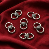 German Silver Connectors 24mm