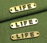 German Silver LIFE Connectors Gold 321mm