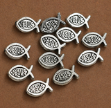 50 Pcs German Silver Spacer Beads 7x5mm