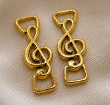 German Silver Connector Spacer Golden 1 Inch